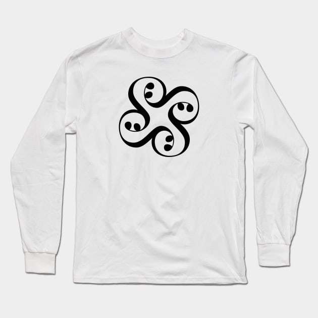 Dingbat 1 Long Sleeve T-Shirt by Dez53